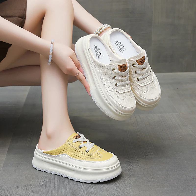 Damen Mode-Sneaker mit sportivem Komfort und rutschfester Laufsohle Heidi Mode - Image 2