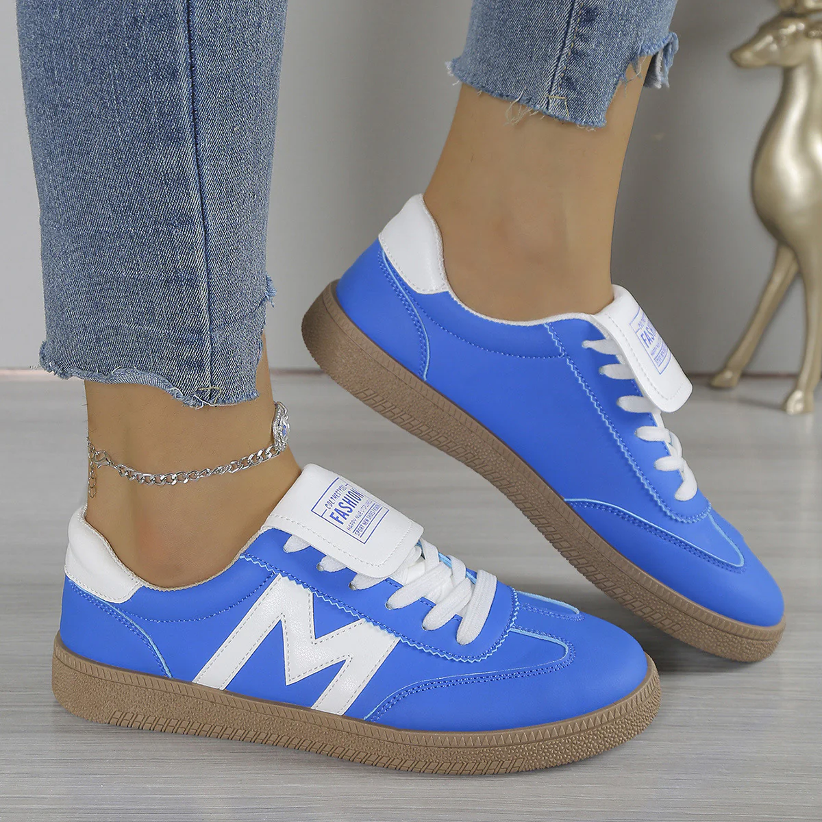 Damen Modebewusste Sneakers Heidi Mode