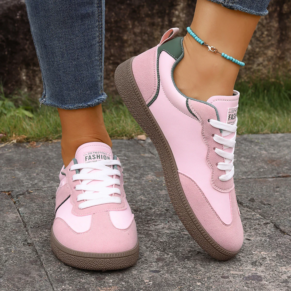 Damen Modefreizeitsneaker mit modernem Design und eleganten Akzenten Heidi Mode - Image 3