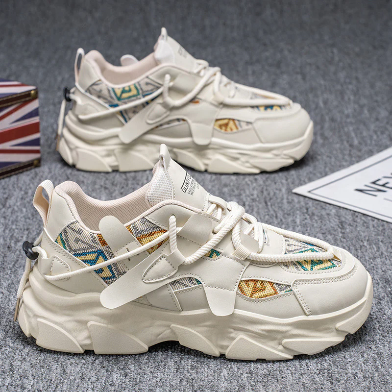 Damen moderne Chunky Sneakers mit innovativem Dämpfungssystem und stilvollem Design Heidi Mode - Image 3