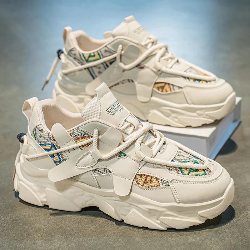 Damen moderne Chunky Sneakers mit innovativem Dämpfungssystem und stilvollem Design Heidi Mode - Image 7