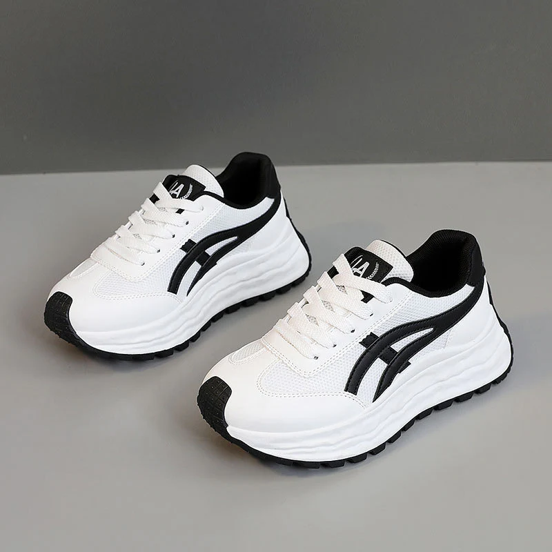 Damen moderne Sneaker mit atmungsaktiver Mesh-Oberfläche und dämpfender Laufsohle Heidi Mode - Image 7