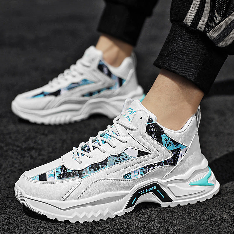 Damen moderne Sneakers mit auffälligem Print und dämpfender Laufsohle Heidi Mode - Image 4