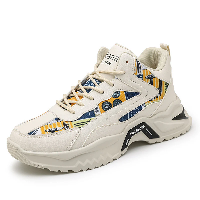 Damen moderne Sneakers mit auffälligem Print und dämpfender Laufsohle Heidi Mode - Image 6