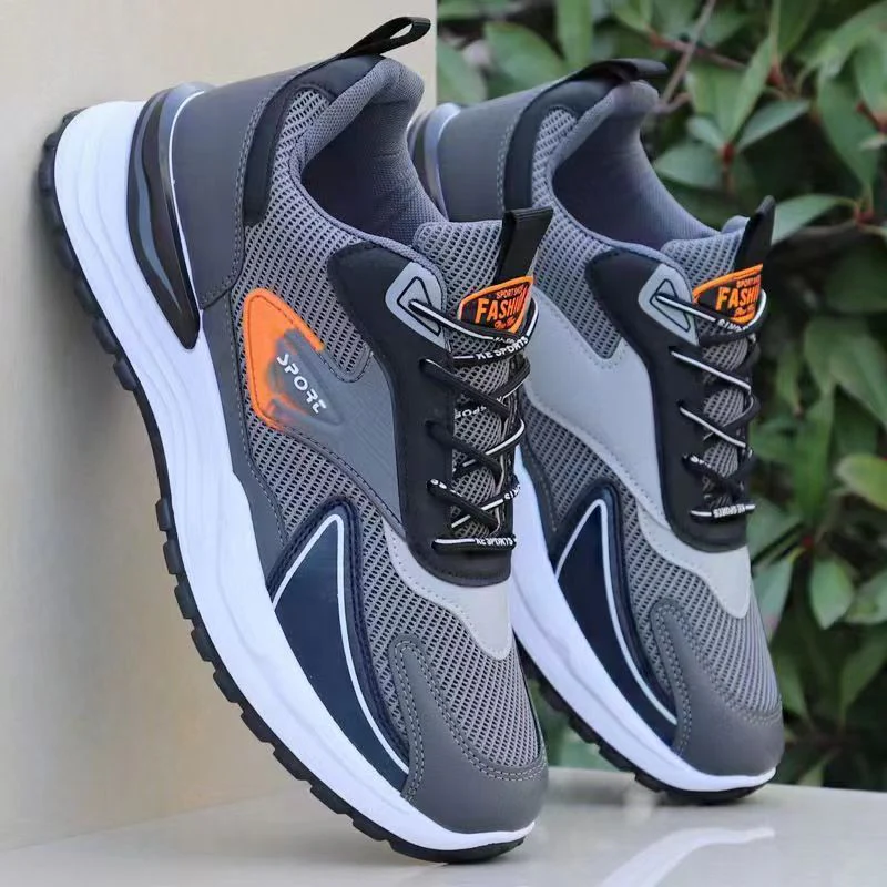 Damen moderne Sport Sneakers mit atmungsaktivem Mesh-Obermaterial und dämpfendem Fußbett Heidi Mode