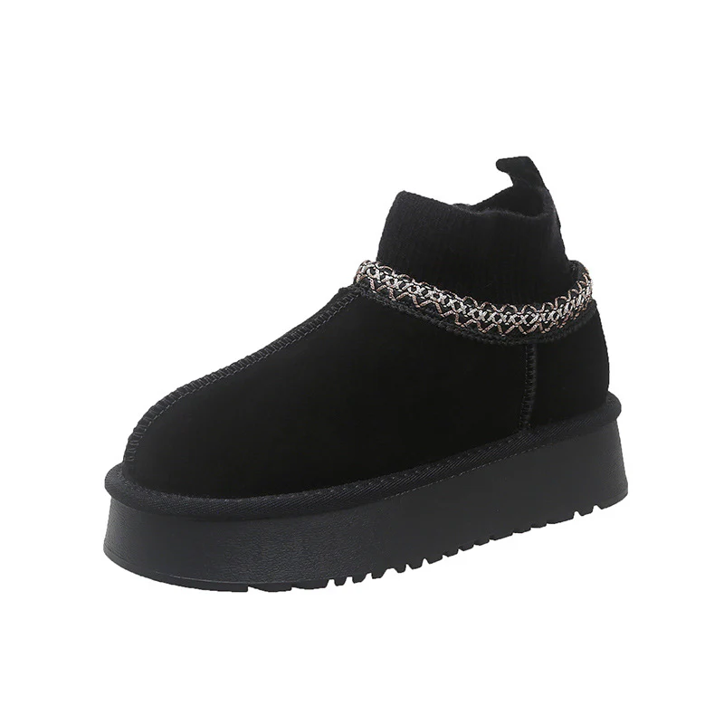 Damen modische Ankle Boots mit elastischem Kragen und rutschfester Sohle Heidi Mode - Image 7