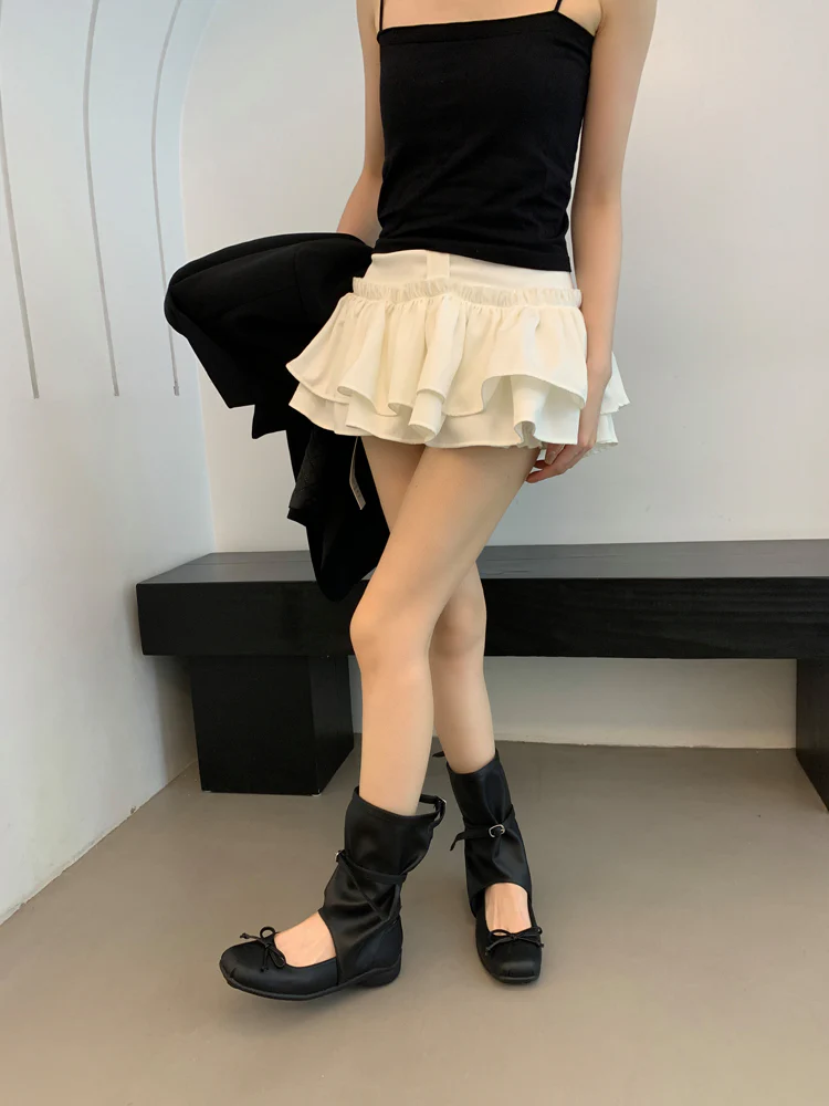 Damen modische Ballerinas mit elastischem Riemen und charmantem Schleifenakzent Heidi Mode - Image 6