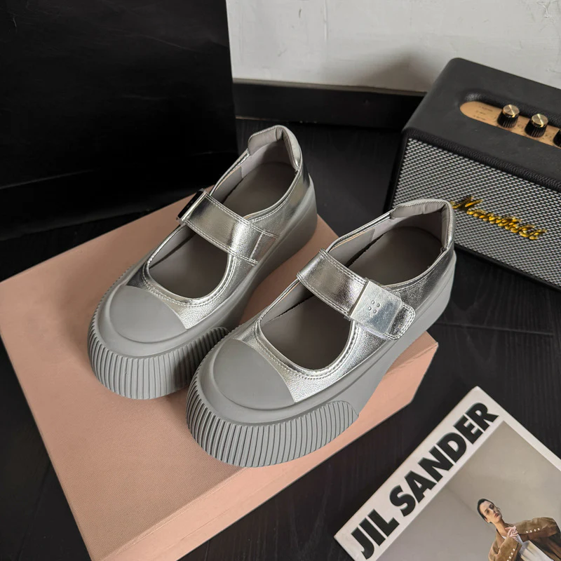 Damen Modische Ballerinas mit verstellbarem Riemen Heidi Mode - Image 2