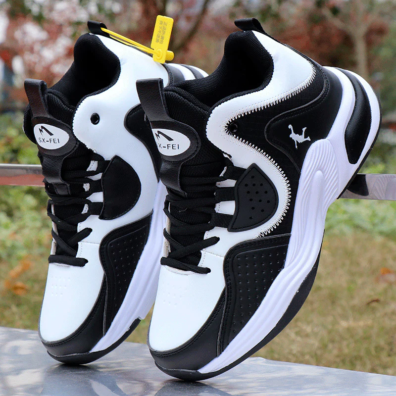 Damen Modische Basketball Sneakers mit atmungsaktivem Obermaterial und stoßdämpfender Sohle Heidi Mode - Image 3