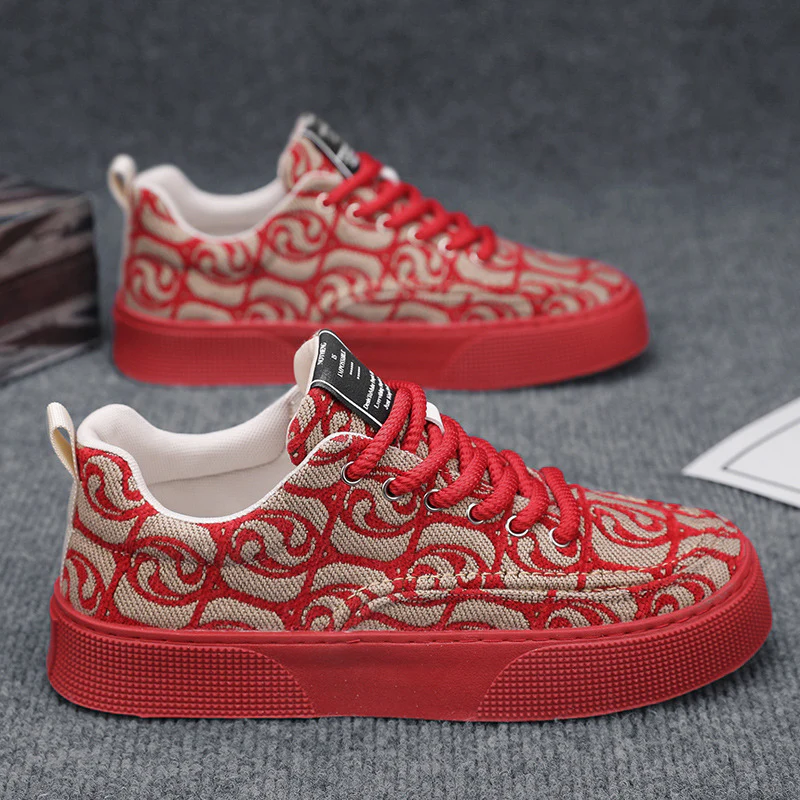 Damen Modische Casual Sneakers mit einzigartigem Muster Heidi Mode - Image 7