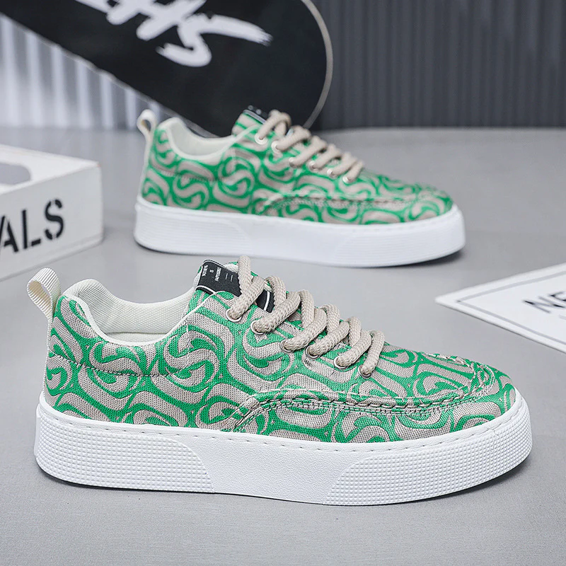 Damen Modische Casual Sneakers mit einzigartigem Muster Heidi Mode - Image 9