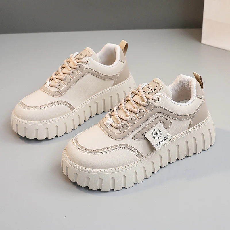 Damen modische Chunky Sneaker mit dämpfender Gummisohle und atemberaubendem Design Heidi Mode - Image 6