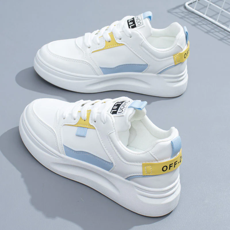 Damen modische Chunky-Sneaker mit verstärktem Fersenbereich und atmungsaktiver Sohlenkonstruktion Heidi Mode - Image 2