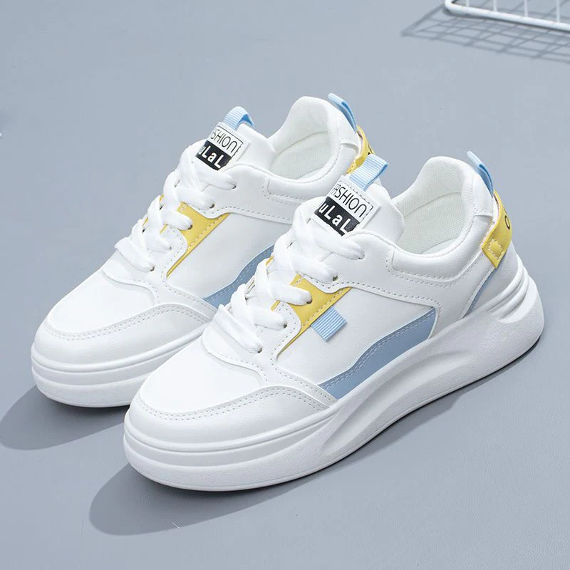 Damen modische Chunky-Sneaker mit verstärktem Fersenbereich und atmungsaktiver Sohlenkonstruktion Heidi Mode - Image 4