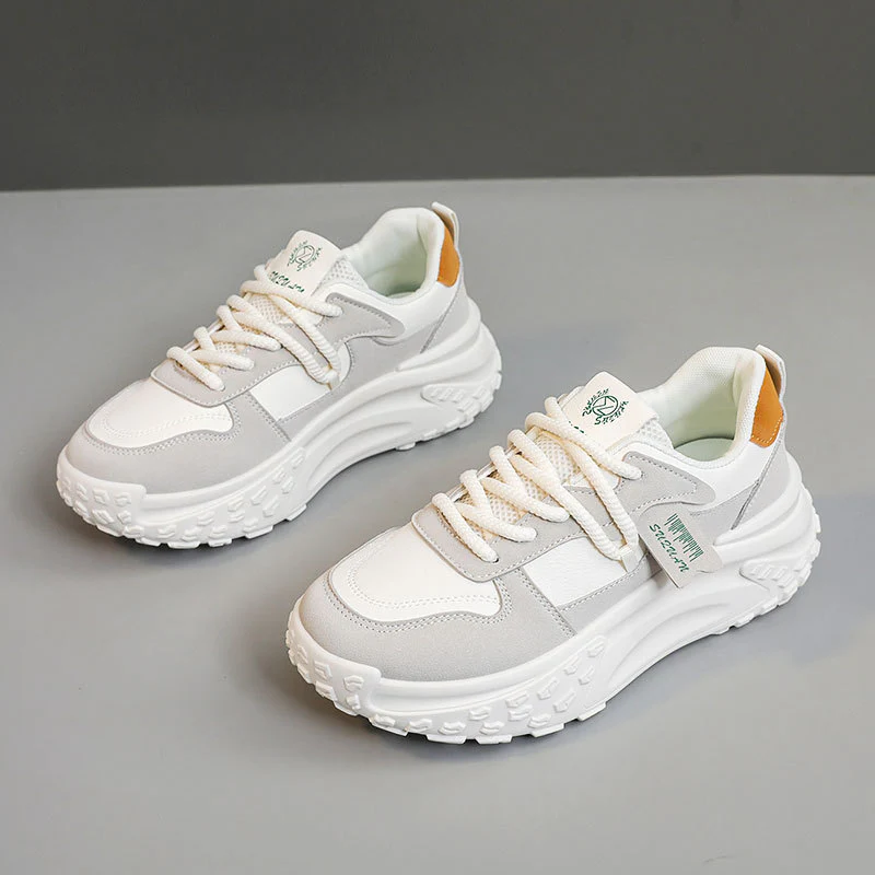 Damen modische Chunky Sneakers mit atmungsaktivem Mesh-Obermaterial Heidi Mode - Image 2