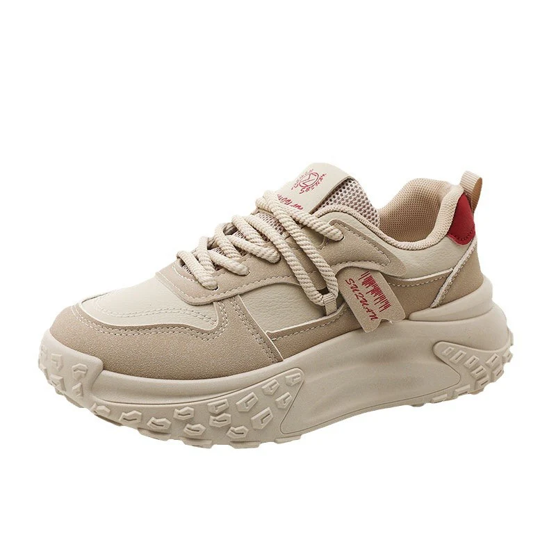 Damen modische Chunky Sneakers mit atmungsaktivem Mesh-Obermaterial Heidi Mode - Image 5