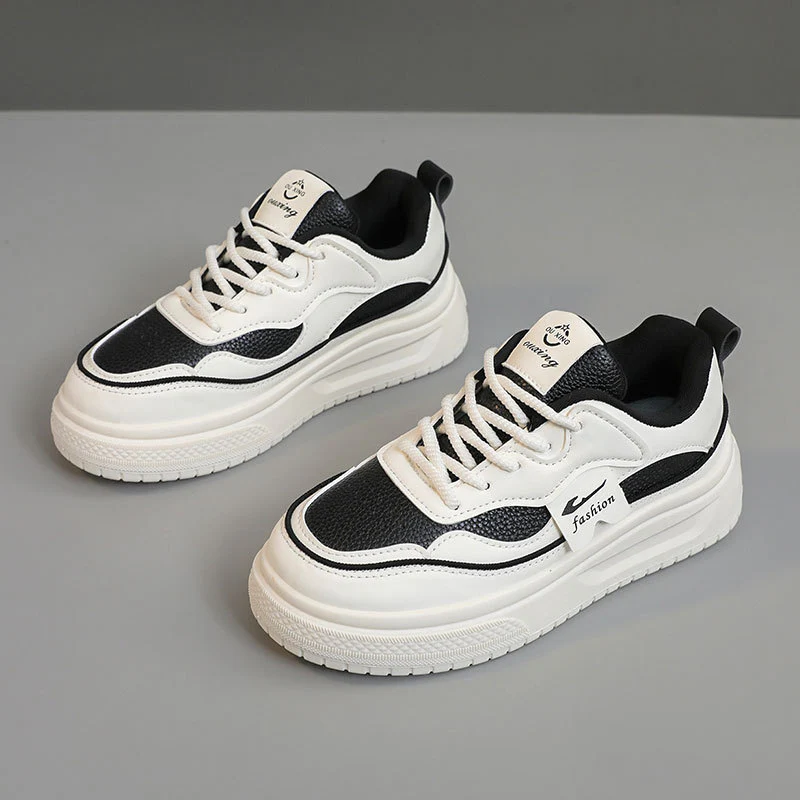Damen modische chunky Sneakers mit atmungsaktivem Obermaterial und bequemer Dämpfung Heidi Mode - Image 6
