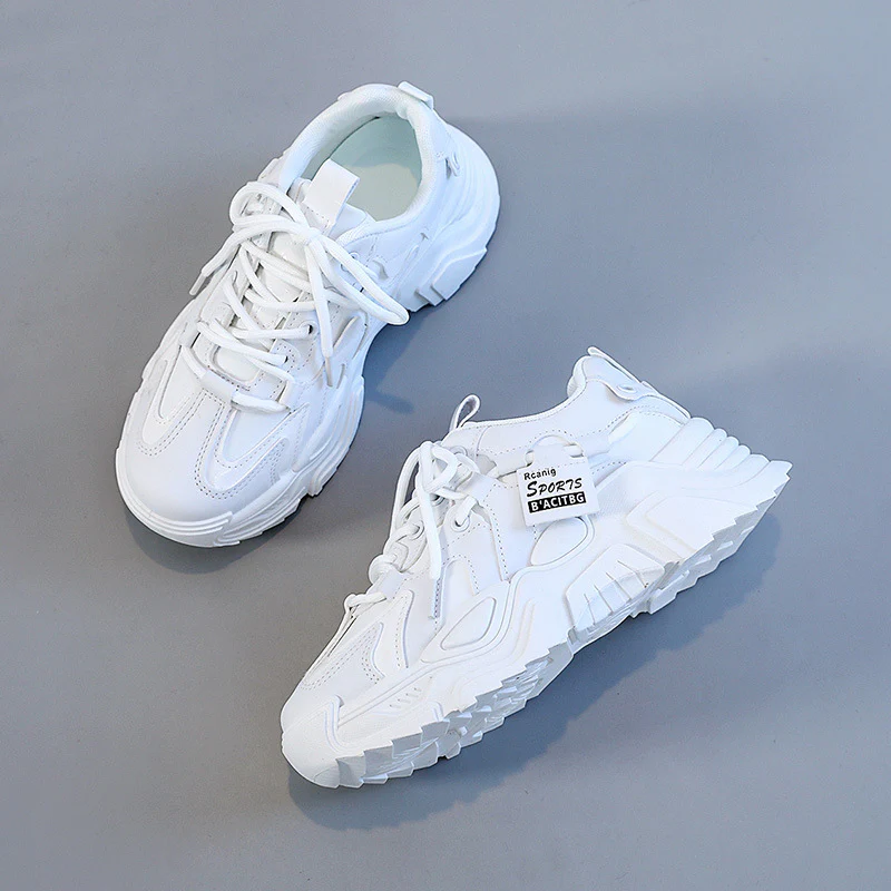 Damen modische Chunky Sneakers mit atmungsaktiver Mesh-Oberfläche und dämpfendem Sohlenprofil Heidi Mode - Image 2