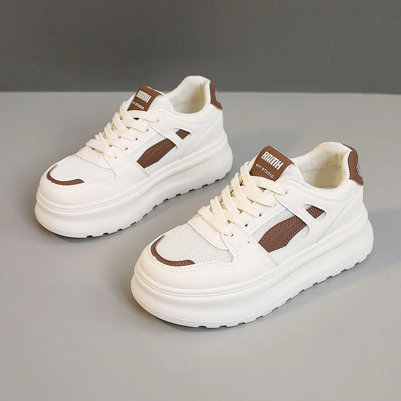Damen modische Chunky Sneakers mit atmungsaktiver Mesh-Oberfläche und robustem Profil Heidi Mode - Image 6