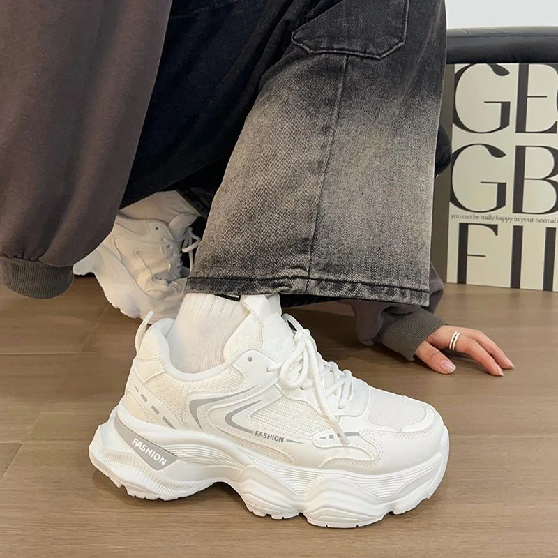 Damen Modische Chunky Sneakers mit dämpfendem Komfort und atmungsaktivem Obermaterial Heidi Mode - Image 9