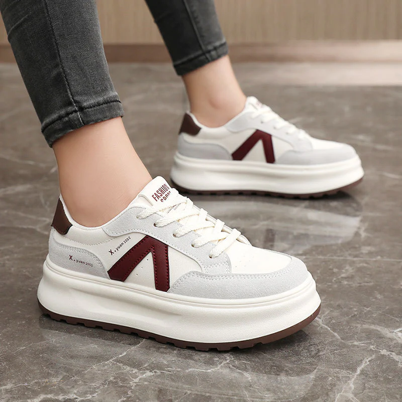 Damen modische Chunky Sneakers mit dämpfender Fußbetttechnologie Heidi Mode - Image 3
