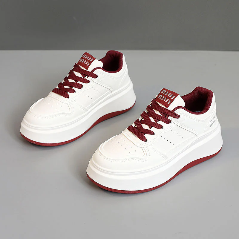 Damen Modische Chunky Sneakers mit dämpfender Laufsohle und atmungsaktivem Obermaterial Heidi Mode - Image 3