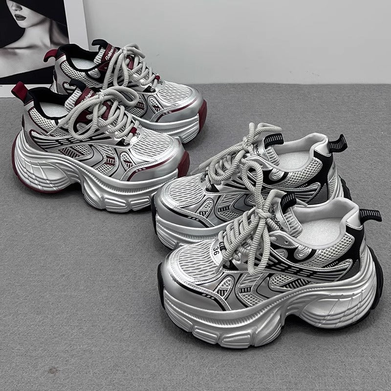 Damen Modische Chunky Sneakers mit innovativer Dämpfungstechnologie Heidi Mode - Image 3