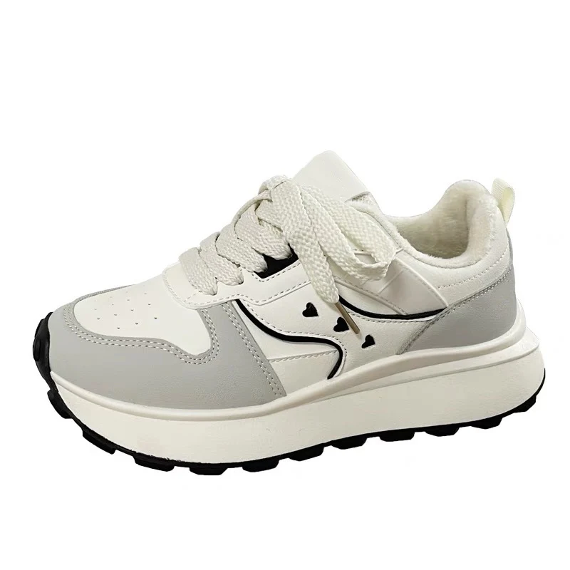 Damen Modische Chunky Sneakers mit trendiger Plateau-Sohle und sportlichem Design Heidi Mode - Image 5