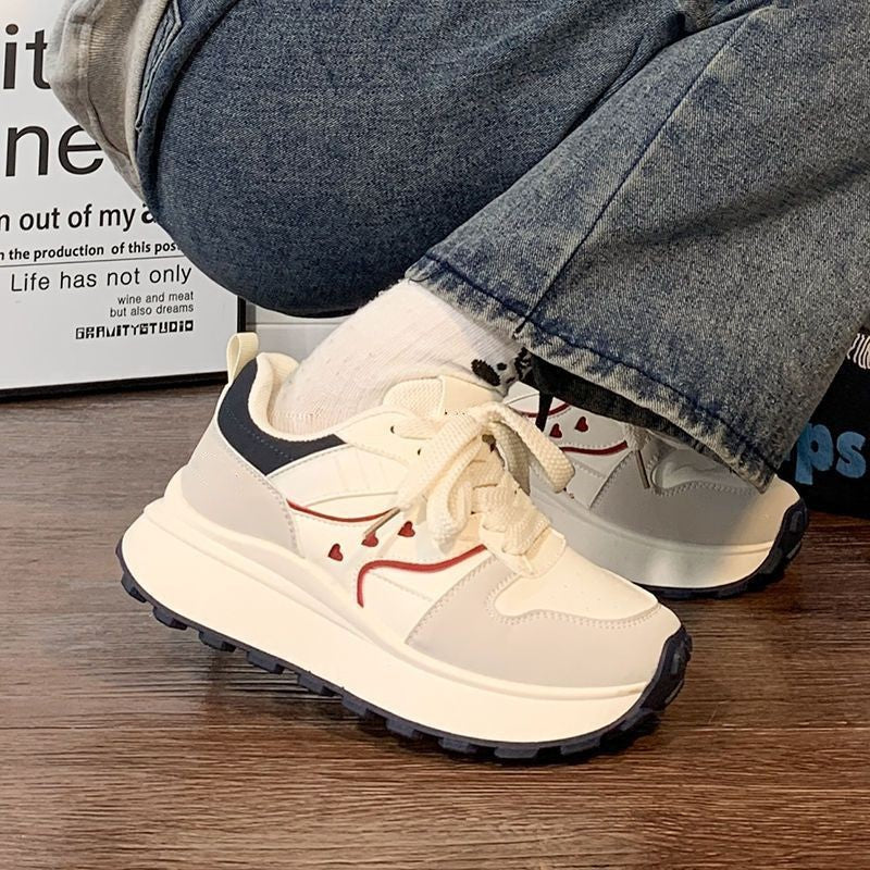 Damen Modische Chunky Sneakers mit trendiger Plateau-Sohle und sportlichem Design Heidi Mode - Image 6
