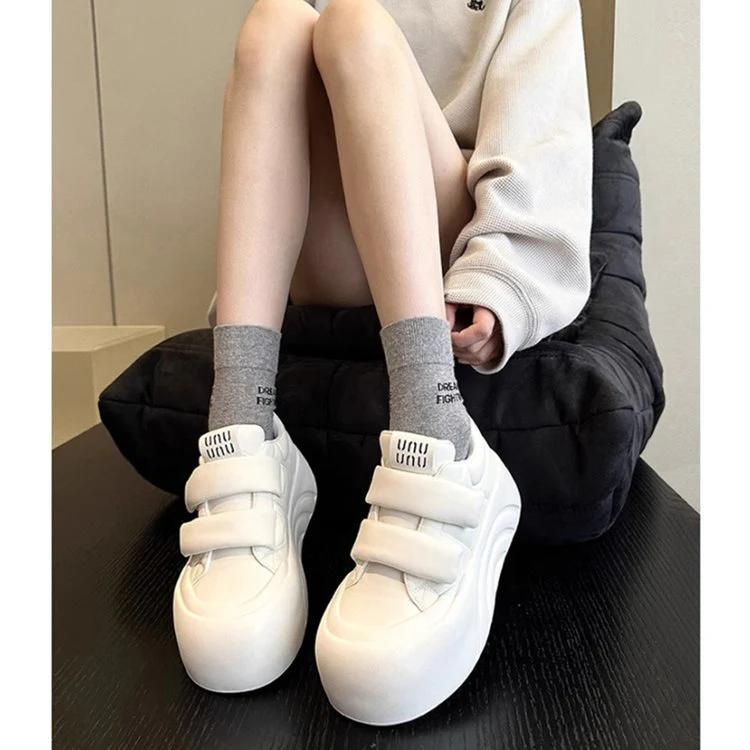 Damen Modische Chunky Sneakers mit verstellbarem Klettverschluss und ergonomischer Sohle Heidi Mode - Image 5