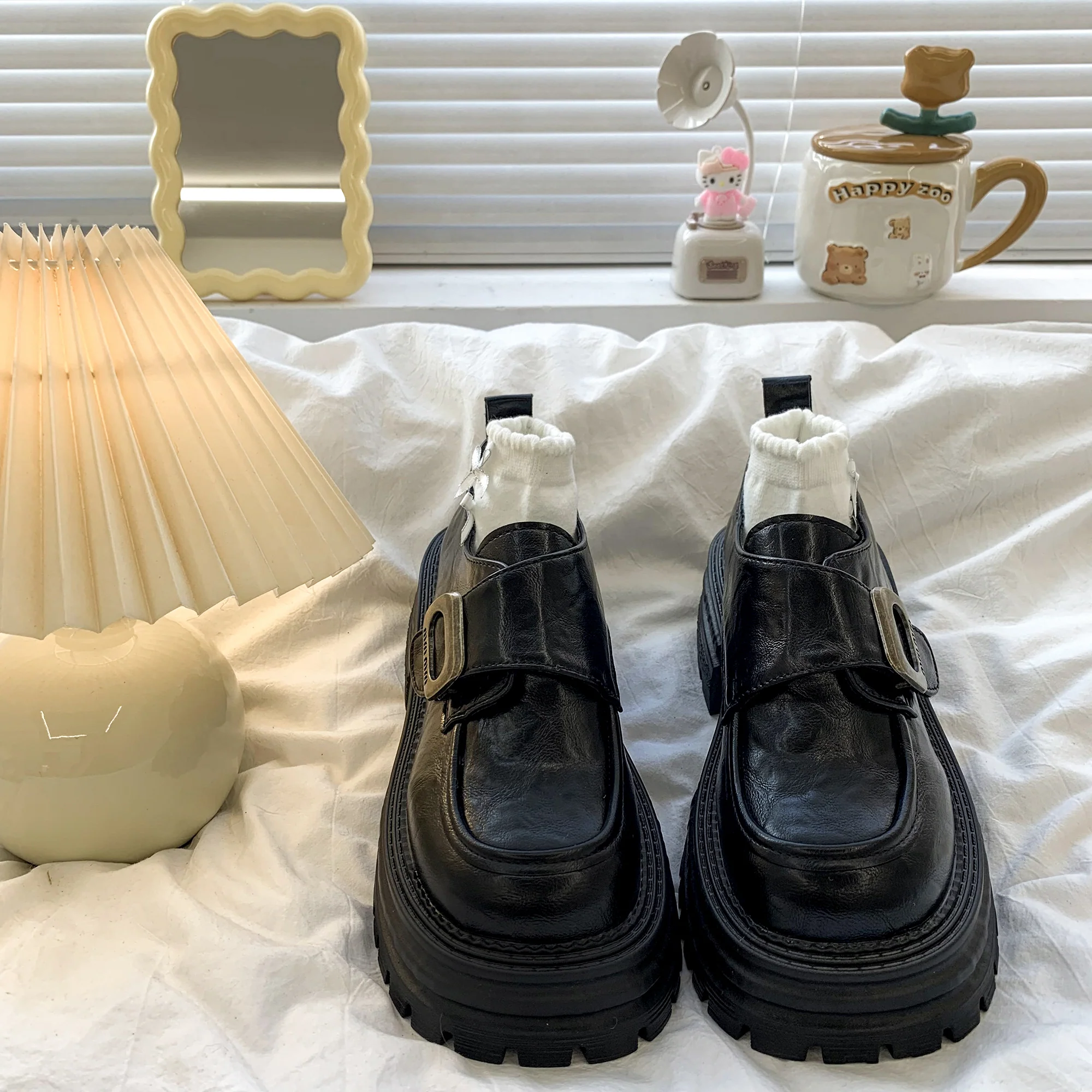 Damen Modische Chunky Stiefeletten mit komfortablem Innenfutter und strapazierfähiger Sohle Heidi Mode - Image 4