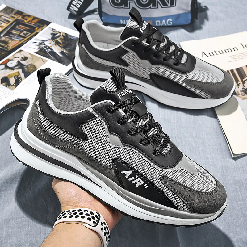 Damen modische Freizeit Sneakers mit atmungsaktiver Mesh-Oberfläche und dämpfender Sohle Heidi Mode - Image 2