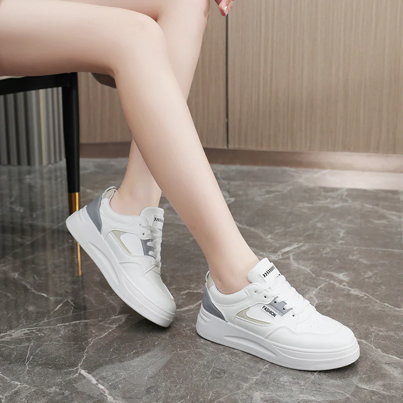 Damen modische Freizeit Sneakers mit dämpfender Sohle und atmungsaktiver Konstruktion Heidi Mode - Image 4