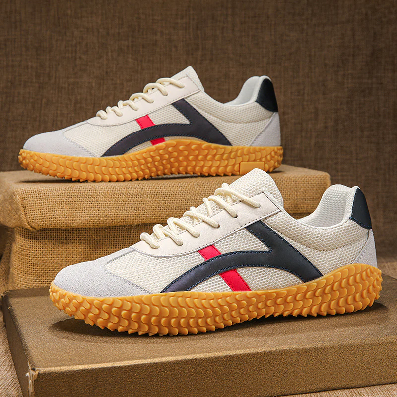 Damen modische Freizeitschuhe mit atmungsaktivem Mesh-Obermaterial und rutschfester Sohle Heidi Mode - Image 4