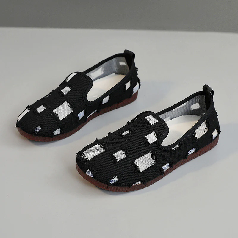 Damen modische Freizeitschuhe mit durchlässigem Obermaterial und rutschfester Sohle Heidi Mode - Image 6