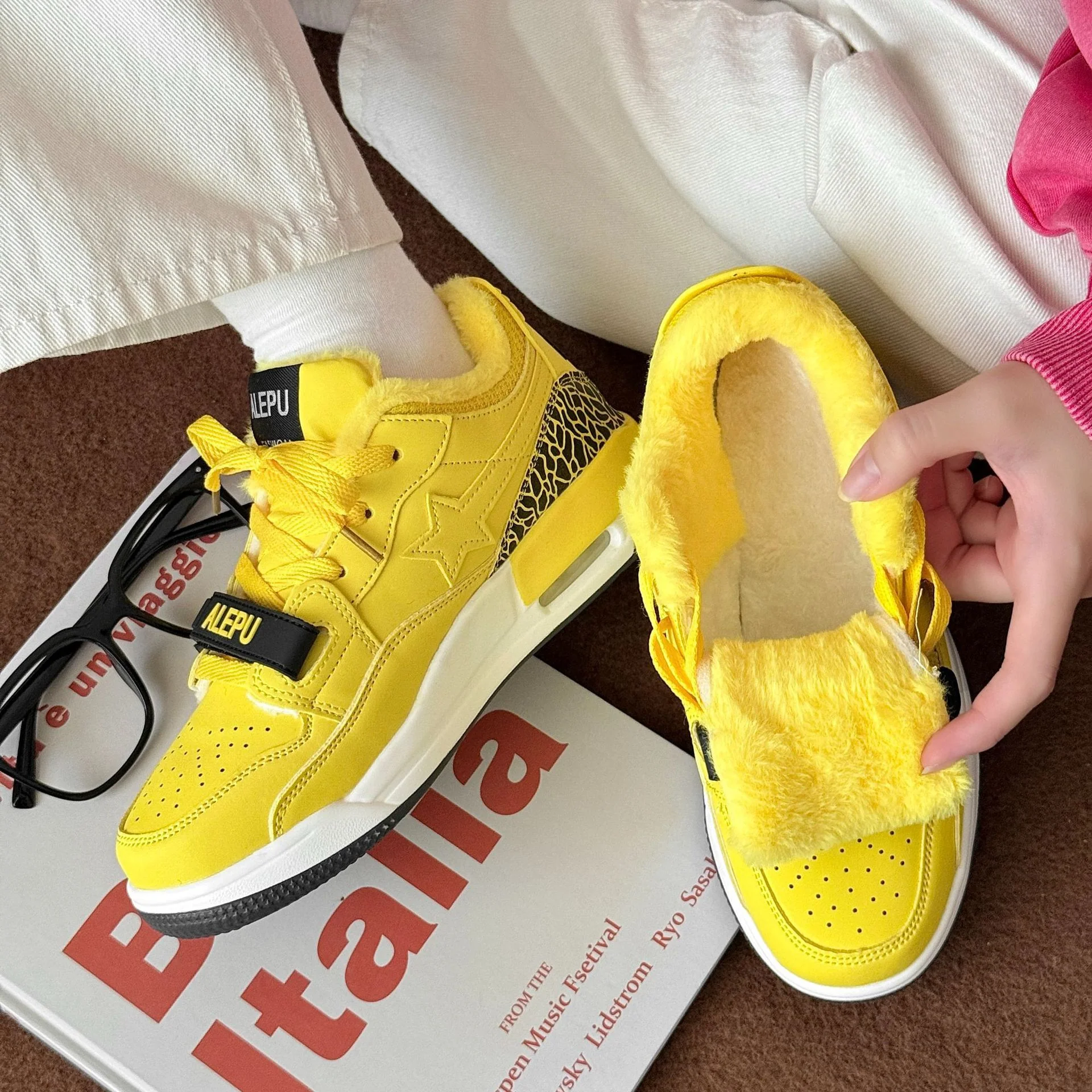 Damen modische Freizeitschuhe mit robustem Design und komfortablem Futter Heidi Mode - Image 2