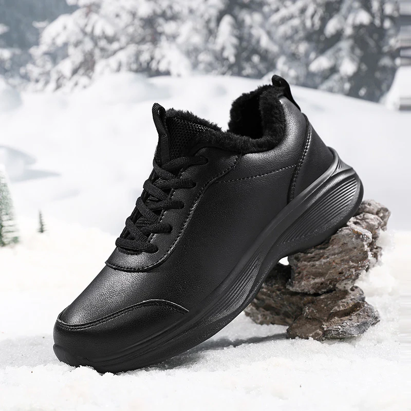 Damen modische Freizeitschuhe mit wärmendem Innenfutter und rutschfester Sohle Heidi Mode