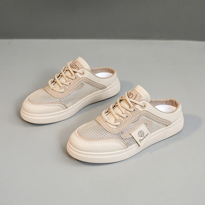 Damen modische Freizeitsneaker im lässigen Stil mit atmungsaktivem Mesh-Obermaterial Heidi Mode - Image 2