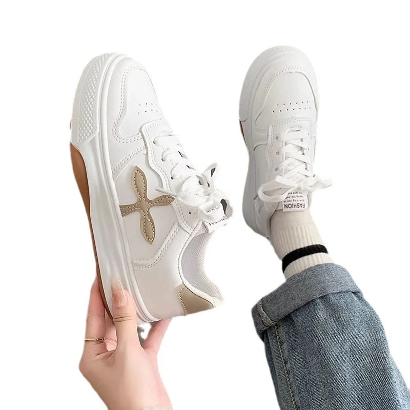 Damen Modische Freizeitsneaker mit atmungsaktiver Oberflächenstruktur Heidi Mode - Image 5