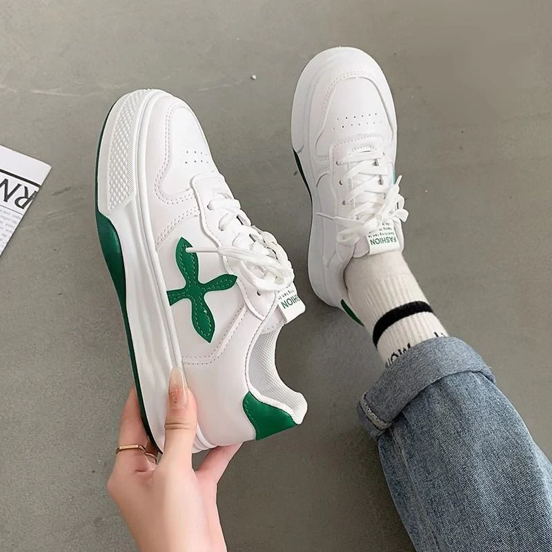 Damen Modische Freizeitsneaker mit atmungsaktiver Oberflächenstruktur Heidi Mode - Image 7