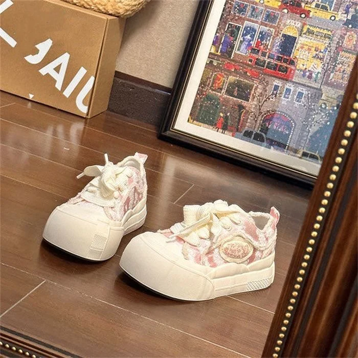 Damen Modische Freizeitsneaker mit innovativer Schnürung und robustem Sohlenprofil Heidi Mode - Image 3