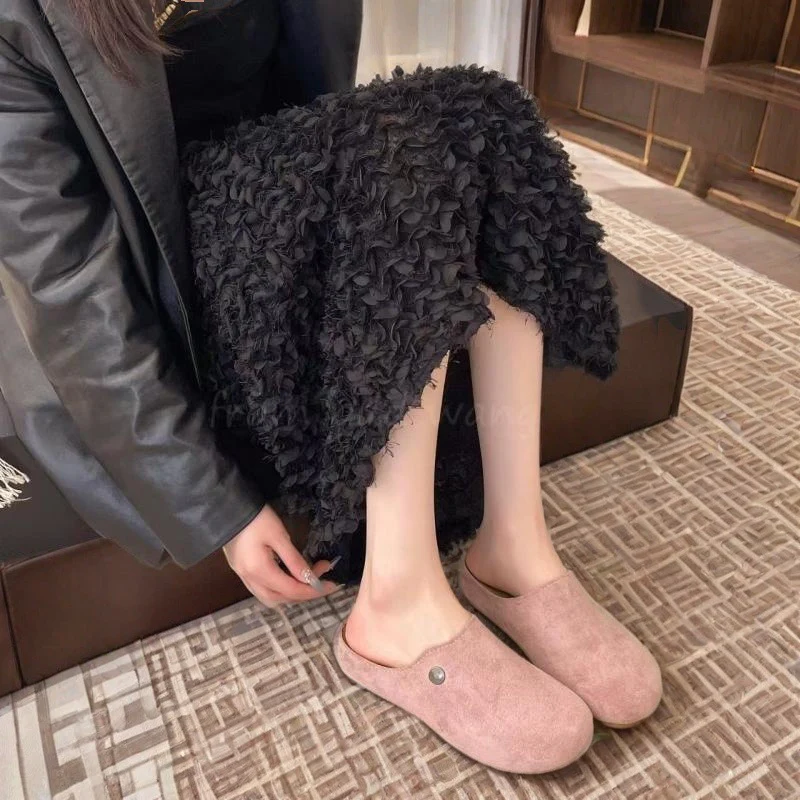 Damen Modische Hausschuhe aus hochwertigem Material mit komfortablem Fußbett Heidi Mode - Image 2