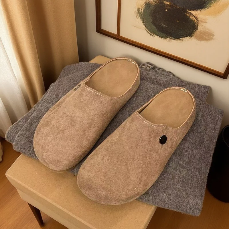 Damen Modische Hausschuhe aus hochwertigem Material mit komfortablem Fußbett Heidi Mode - Image 7