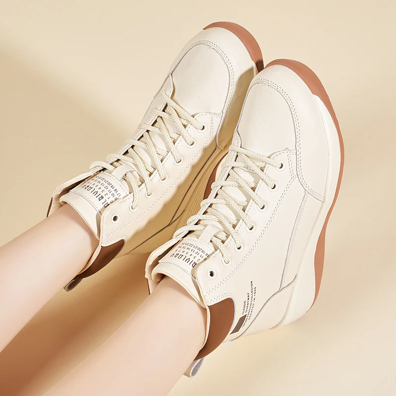 Damen Modische High-Top Sneakers Heidi Mode - Image 4