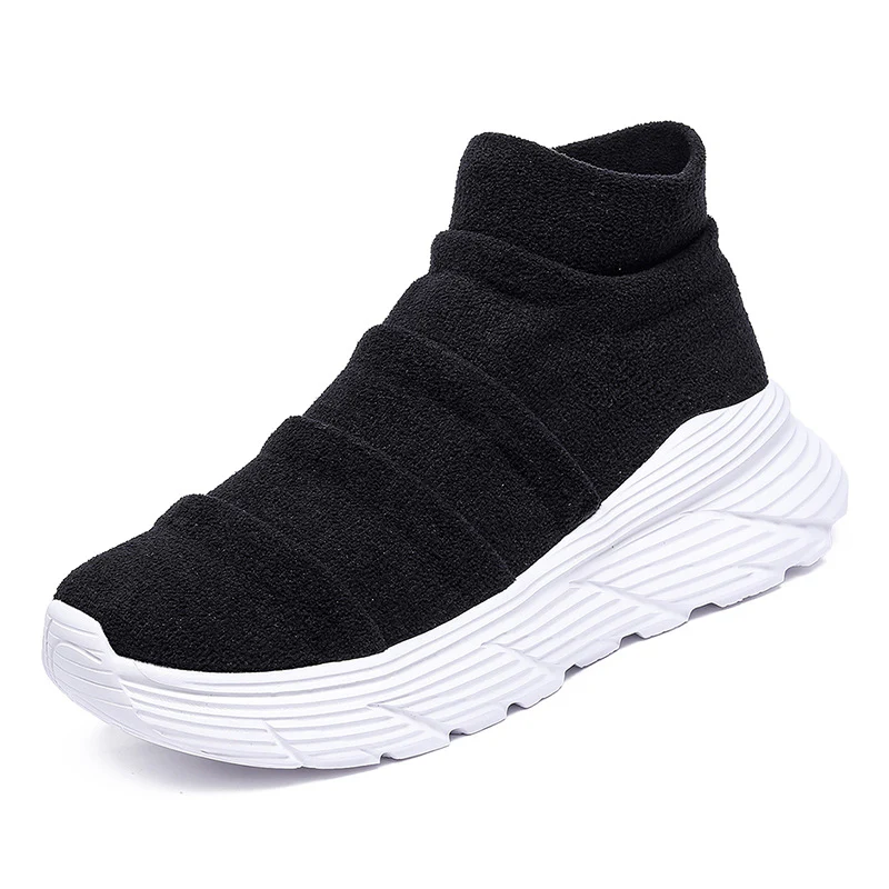 Damen Modische High-Top Sneakers mit elastischem Obermaterial Heidi Mode - Image 10