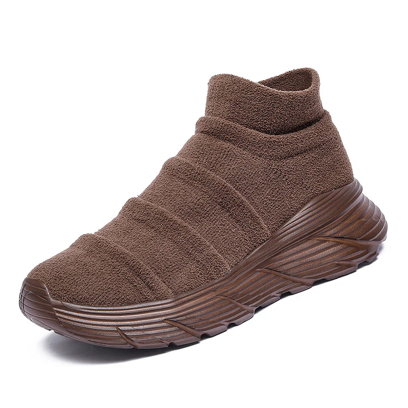 Damen Modische High-Top Sneakers mit elastischem Obermaterial Heidi Mode - Image 7