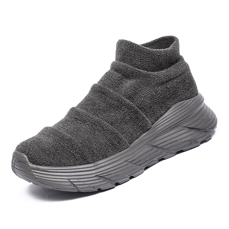 Damen Modische High-Top Sneakers mit elastischem Obermaterial Heidi Mode - Image 8