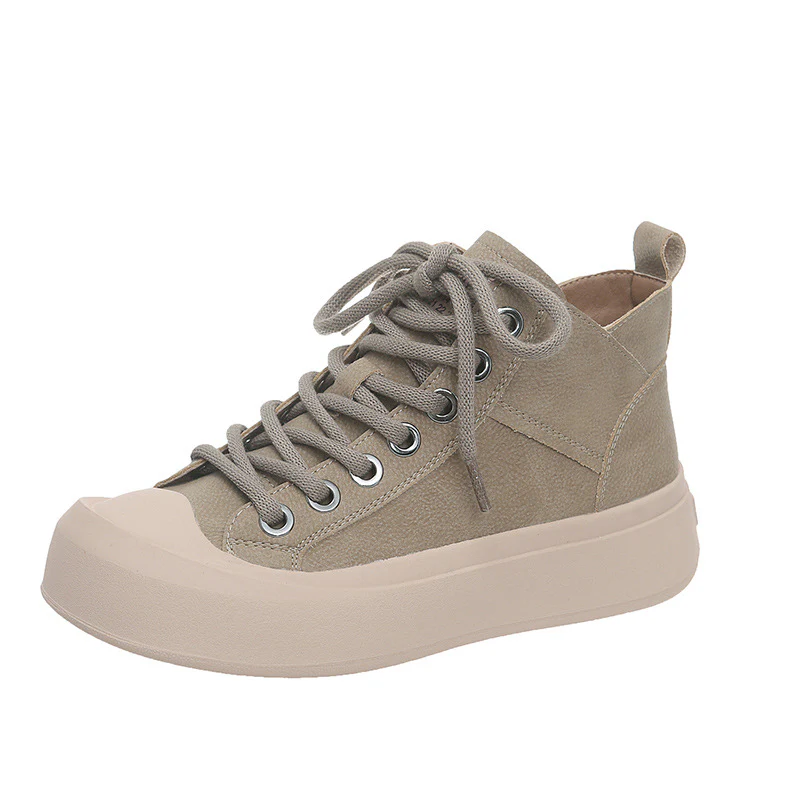 Damen modische High-Top Sneakers mit robustem Sohlenprofil und atmungsaktivem Obermaterial Heidi Mode - Image 5