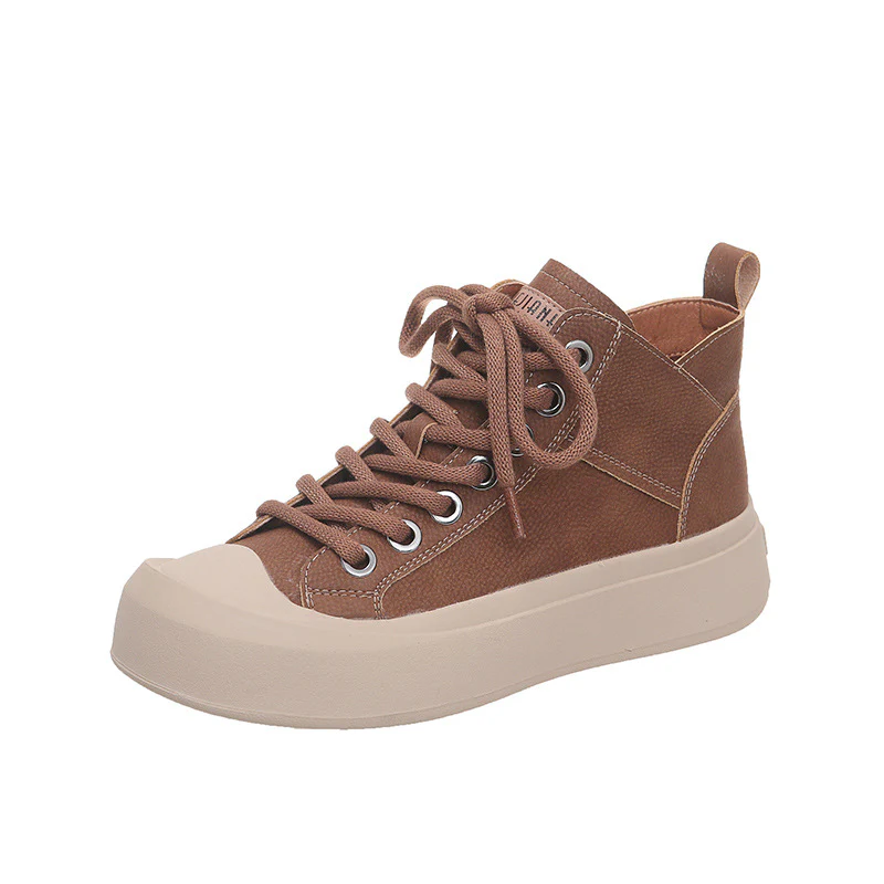Damen modische High-Top Sneakers mit robustem Sohlenprofil und atmungsaktivem Obermaterial Heidi Mode - Image 7