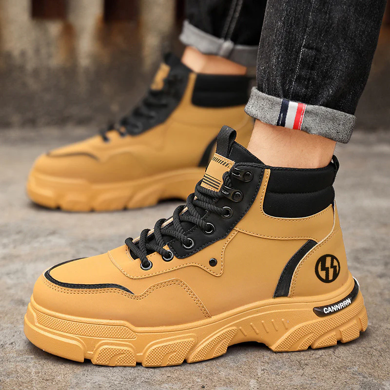 Damen Modische High-Top Sneakers mit robustem Sohlenprofil und komfortabler Passform Heidi Mode - Image 4